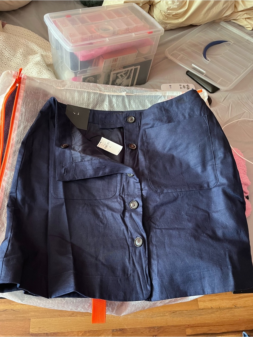 Banana Republic Button Skirt